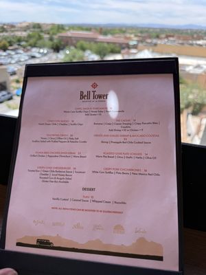 Menu photo 2 Bell Tower Bar Santa Fe, NM