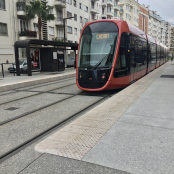 Lignes d'Azur - Tram Stop at Sainte-Helene - Public Transportation Near Me - Nice, 06