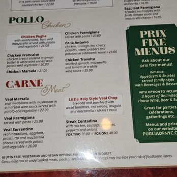 Puglia Ristorante - Italian Near Me - New York, New York Puglia Ristorante - Italian Near Me - New York, New York