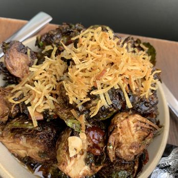 Oak - Brussel sprouts - New American Near Me - Laguna Beach, California