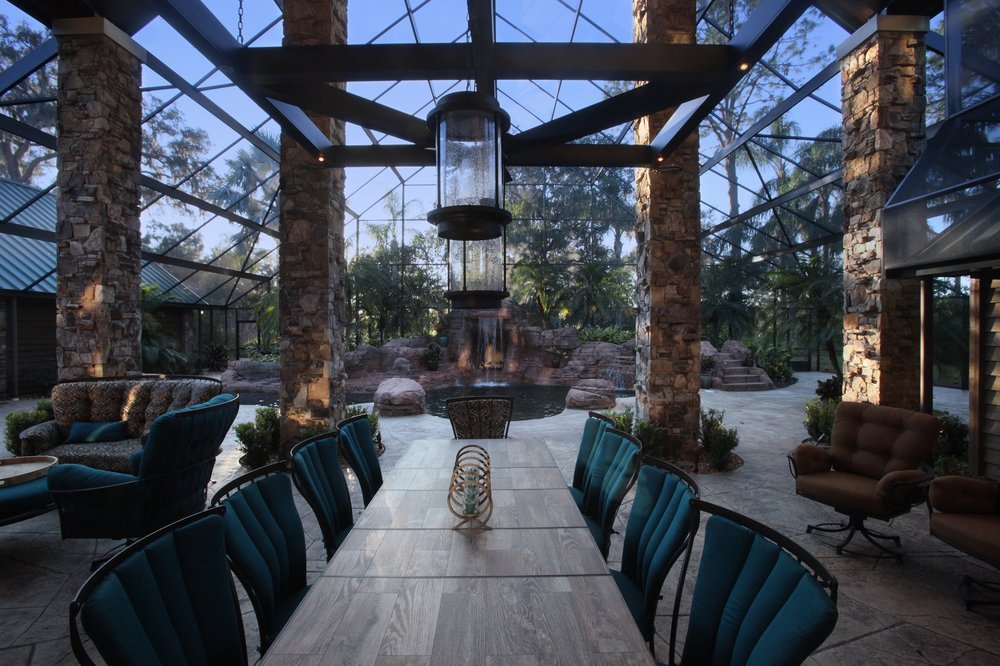 Slide of White Aluminum and Windows