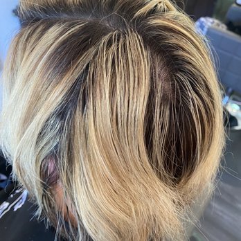 Bluebird Salon Collaborative - Brassy, balding hair by Skyla Johnson. 2 weeks post service . - Hair Salons Near Me - San Luis Obispo, California