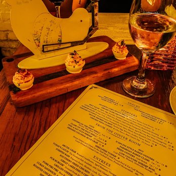 The Pearl - Deviled eggs and a glass of Riesling - New American Near Me - Columbus, Ohio The Pearl - Deviled eggs and a glass of Riesling - New American Near Me - Columbus, Ohio