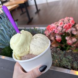 Annie's Ice Cream - 3 scoops- pistachio, limoncello, ferrero