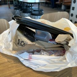 McDonald's - Pile of debris after simple one meal