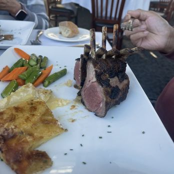 Cordeiro's Steakhouse - Medium rare Rack of Lamb - Seafood Near Me - Napa, California Cordeiro's Steakhouse - Medium rare Rack of Lamb - Seafood Near Me - Napa, California