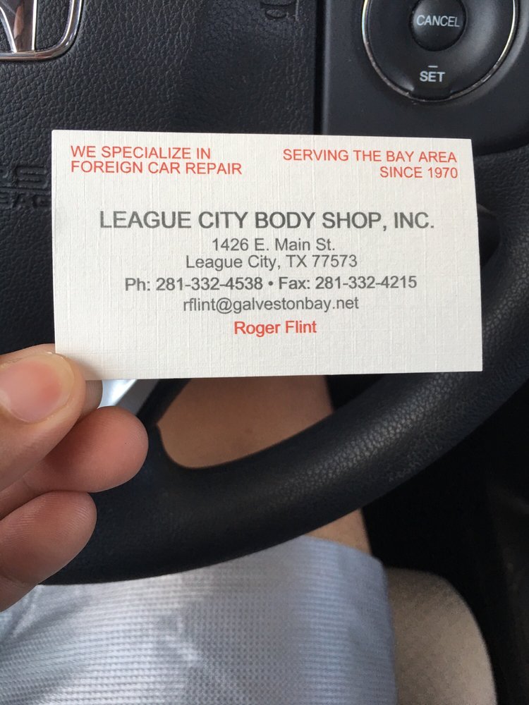 LEAGUE CITY BODY SHOP Updated September 2024 1426 E Main St, League