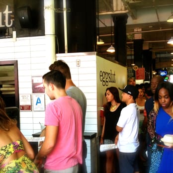 Eggslut - Line starts here and ends at the pupusas :) - Breakfast & Brunch Near Me - Los Angeles, California