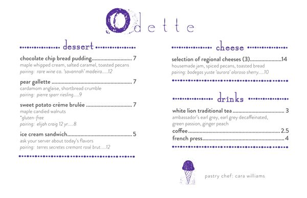 Menu photo 8 Odette Florence, AL