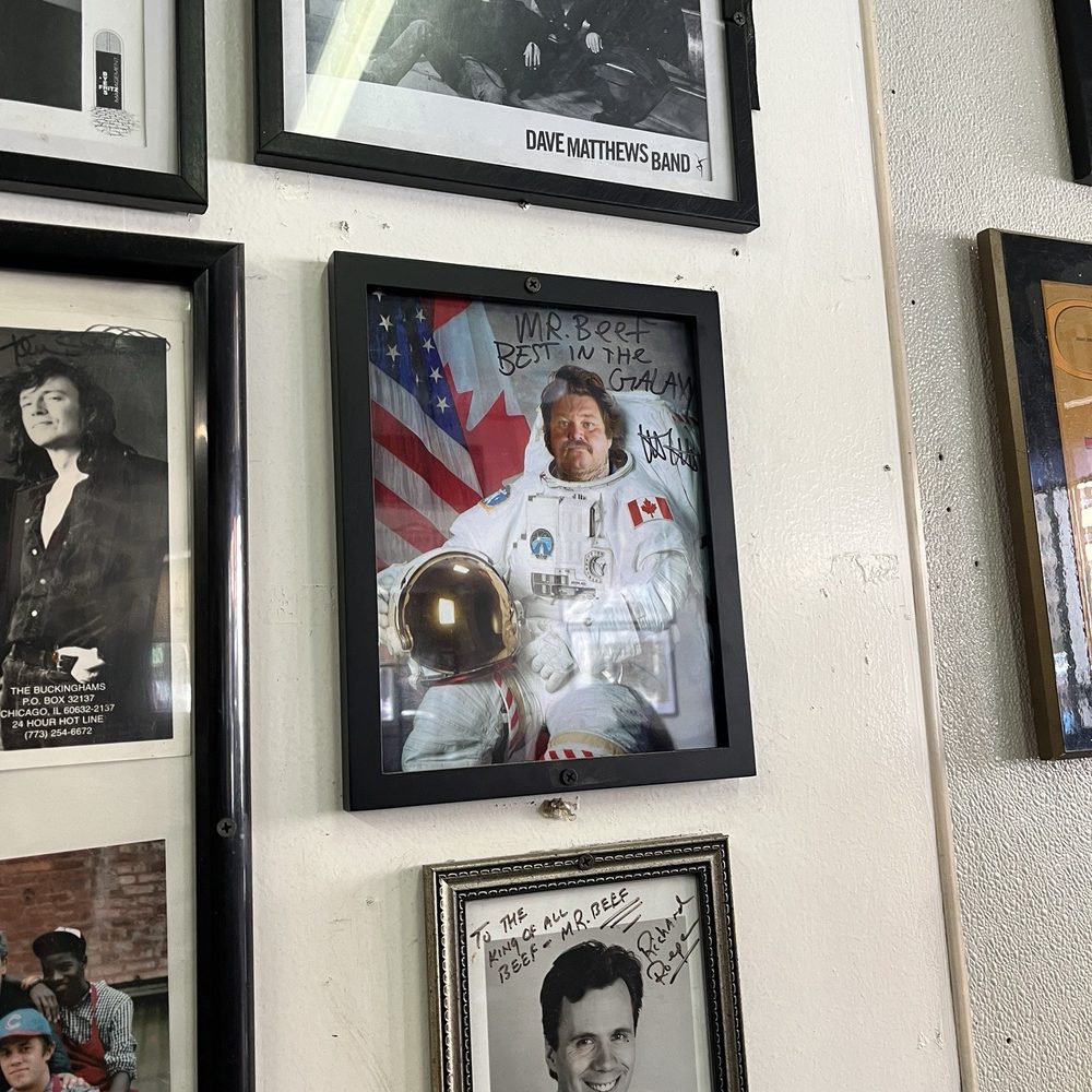 Mr. Beef - The wall of pics was fun - Fast Food Near Me - Chicago, Illinois Mr. Beef - The wall of pics was fun - Fast Food Near Me - Chicago, Illinois