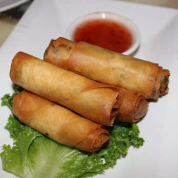 Ching's Table - a plate of fried spring rolls - Pan Asian Near Me - New Canaan, Connecticut Ching's Table - a plate of fried spring rolls - Pan Asian Near Me - New Canaan, Connecticut