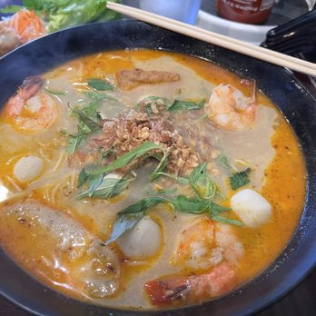 Pho Cafe - The Laksa Vermicelli - Noodles Near Me - Daly City, California