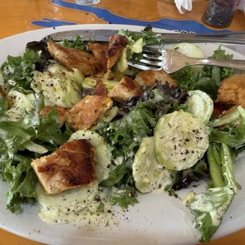 Bodensee Restaurant - House salad with dill dressing was simple but hit the spot. - German Near Me - Helen, Georgia Bodensee Restaurant - House salad with dill dressing was simple but hit the spot. - German Near Me - Helen, Georgia