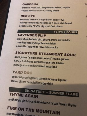 Menu photo 2 Truffle Pig Steamboat Springs, CO