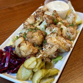 Habibi Grill - Lebanese Cauliflower @ColumbusFoodDude - Cafes Near Me - Columbus, Ohio