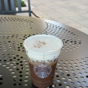Starbucks - Iced Dubai Chocolate Mocha - Coffee & Tea Near Me - Irvine, California Starbucks - Iced Dubai Chocolate Mocha - Coffee & Tea Near Me - Irvine, California