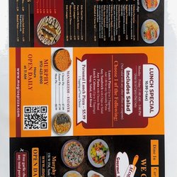 Mogios front menu