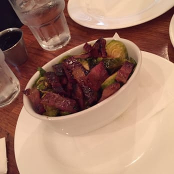 Red Eye Cafe - Brussel sprouts with bacon. Really good. - Cafes Near Me - Montclair, New Jersey