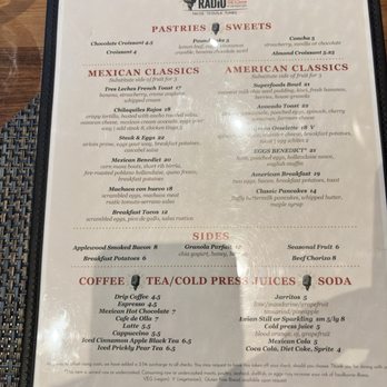 Mexican Radio - Mexican Radio breakfast menu - Mexican Near Me - Chicago, Illinois