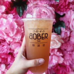 Bober Tea - Honey Jasmine Green Tea || IG: @misspiggyeats