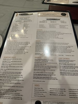 Menu photo 2 Blackstone Steakhouse Melville, NY Menu photo 2 Blackstone Steakhouse Melville, NY