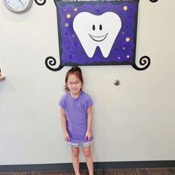 Austin Kids Teeth - My daughter for dental visit