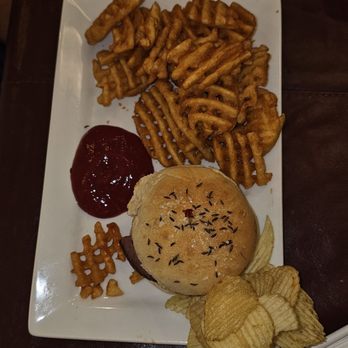 JP Fitzgeralds - Mini Beef on Weck with Waffle Fries. - Chicken Wings Near Me - Hamburg, New York JP Fitzgeralds - Mini Beef on Weck with Waffle Fries. - Chicken Wings Near Me - Hamburg, New York