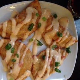 Duck Bacon Wontons