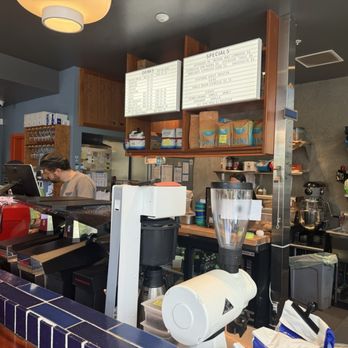 Cafe Brusco - Photo 7: Behind the counter - Coffee & Tea Near Me - Berkeley, California