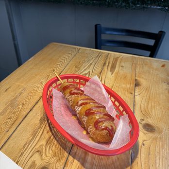 Smile Chicken - Original corn dog - Chicken Shop Near Me - Victoria, British Columbia Smile Chicken - Original corn dog - Chicken Shop Near Me - Victoria, British Columbia
