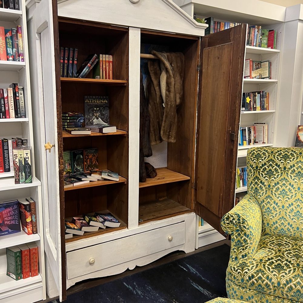 The Open Book - This wardrobe may lead to Narnia - Bookstores Near Me - Warrenton, Virginia