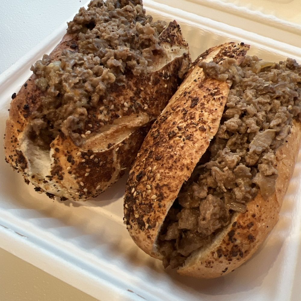 Gouldsburgers - Prime Cheesesteak (Interesting take) - Burgers Near Me - Medford, New Jersey Gouldsburgers - Prime Cheesesteak (Interesting take) - Burgers Near Me - Medford, New Jersey