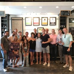 Beer From Here Brew Tours - Sales team enjoying the rewards of their efforts on a Thursday. Not a bad workday!