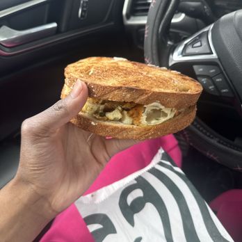 Starbucks - A grilled cheese with a jalepeno pocket inside, made by the lovely barista at target on jefferson - Coffee & Tea Near Me - Culver City, California Starbucks - A grilled cheese with a jalepeno pocket inside, made by the lovely barista at target on jefferson - Coffee & Tea Near Me - Culver City, California