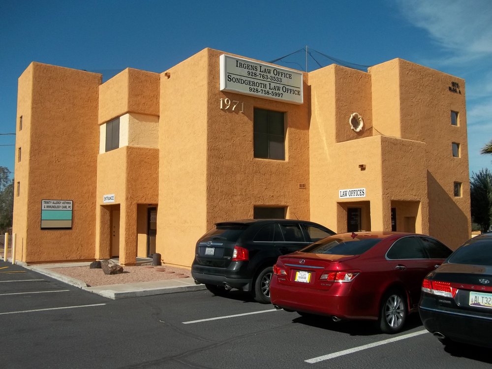 THE LAW OFFICE OF STEPHEN L IRGENS Updated September 2024 1971 Hwy 95, Bullhead City
