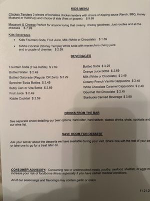 Menu photo 2 Paint River Landing Pizza Crystal Falls, MI