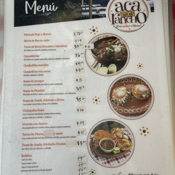 Acá en el Rancho - Menu - Mexican Near Me - Corning, California Acá en el Rancho - Menu - Mexican Near Me - Corning, California