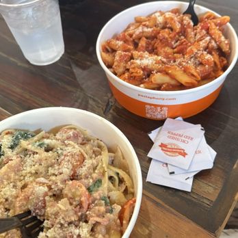 Pastaphony - Penne Arrabbiata and Create Your Own Pasta - Italian Near Me - Long Beach, California