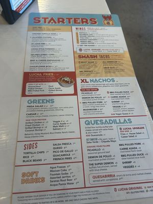 Menu photo 4 Lucharitos Melville Melville, NY