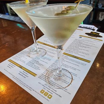 Sitting Duck Tavern - Dirty Martini and Cucumber Martini - American Near Me - Oxford, Connecticut Sitting Duck Tavern - Dirty Martini and Cucumber Martini - American Near Me - Oxford, Connecticut