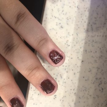 Zen Nail Lounge - Design I asked for compared to what I was given. - Nail Salons Near Me - Peoria, Illinois Zen Nail Lounge - Design I asked for compared to what I was given. - Nail Salons Near Me - Peoria, Illinois