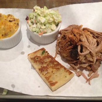 Bodacious Pig Barbecue - Pulled pork with coke slaw and Mac and cheese. - Barbeque Near Me - Eagle, Idaho