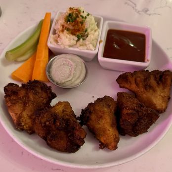 P.S. Kitchen - Maitake wings - Vegetarian Near Me - New York, New York