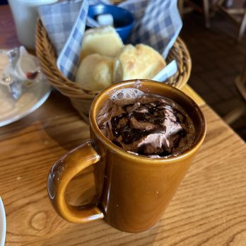 Cracker Barrel Old Country Store - Hot chocolate and biscuits! - Breakfast & Brunch Near Me - Pembroke Pines, Florida