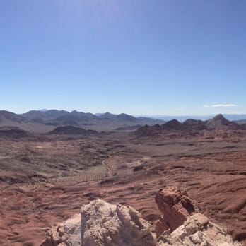 Bowl of Fire - Pano from the "ravens balcony" on top of the bowl - Hiking Near Me - Henderson, Nevada Bowl of Fire - Pano from the "ravens balcony" on top of the bowl - Hiking Near Me - Henderson, Nevada
