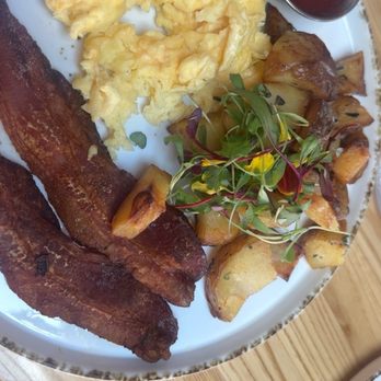 BB Cafe & Catering - Cane with the French toast $23 no seasoning - Cafes Near Me - Burbank, California