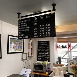 Mug Up Coffee Shop - Drink menu