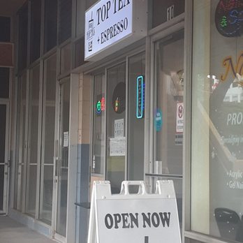 Top Tea + Espresso - Signage to front door. - Bubble Tea Near Me - Honolulu, Hawaii Top Tea + Espresso - Signage to front door. - Bubble Tea Near Me - Honolulu, Hawaii