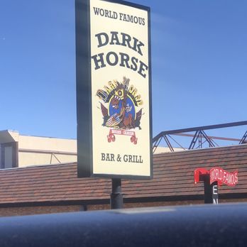 Dark Horse - Dark Horse sign. Duh. - American Near Me - Boulder, Colorado Dark Horse - Dark Horse sign. Duh. - American Near Me - Boulder, Colorado