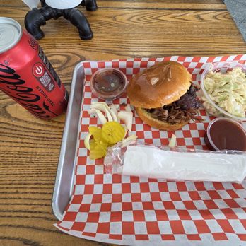 The LA Pit - Brisket sandwich combo no cheese - Barbeque Near Me - Gardena, California